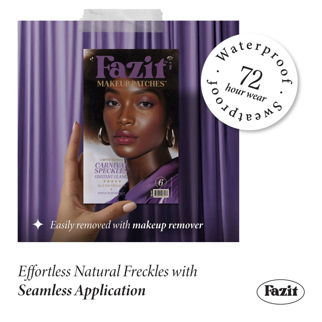 Fazit - Carnival Speckles Makeup Patches