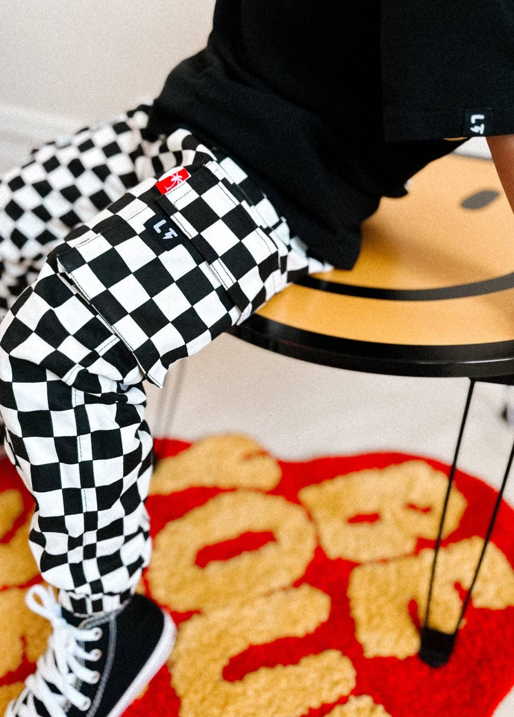 Little Trouble - Classic Checker Cargos (Final Sale)