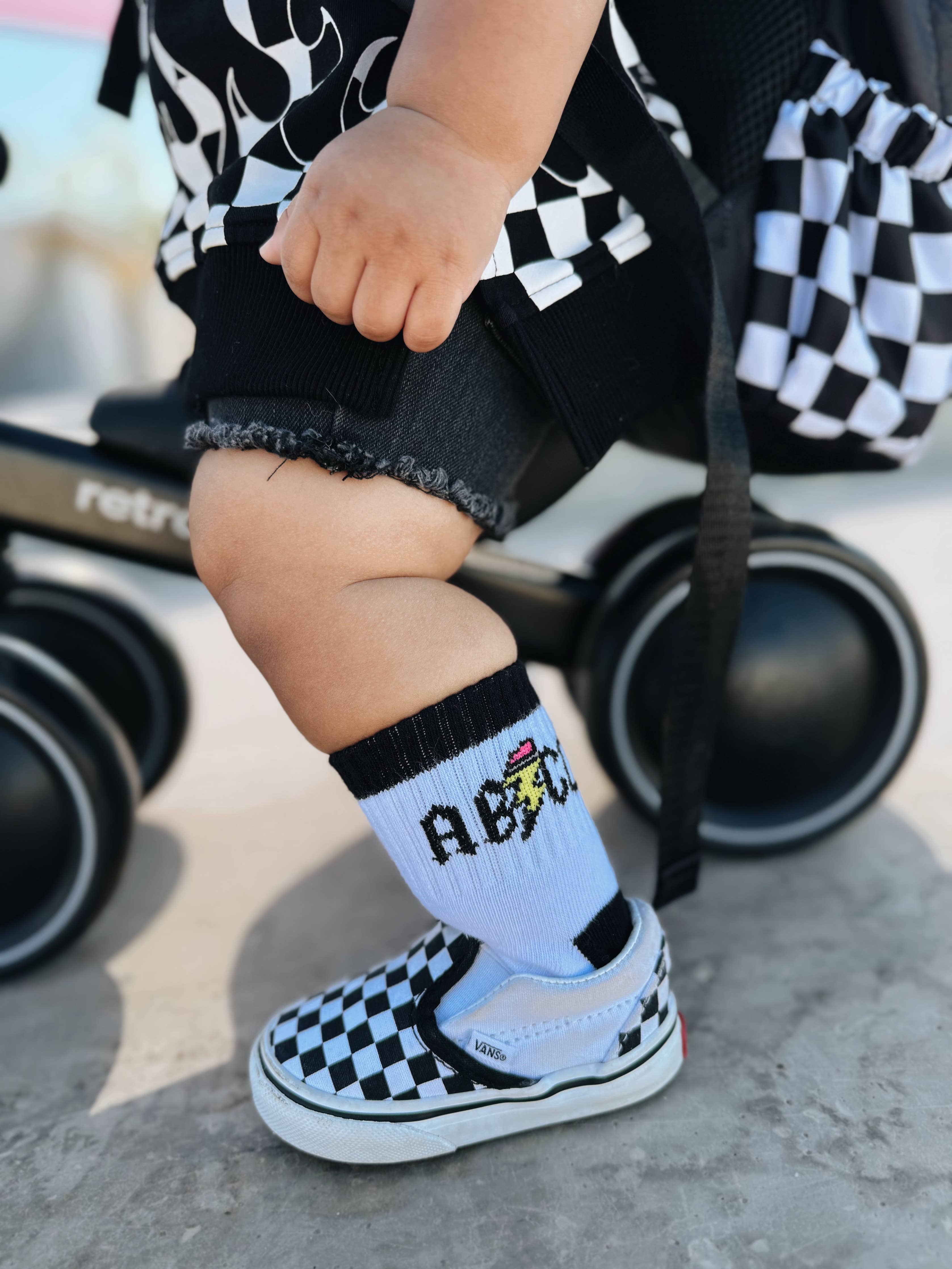 Kickin it up Socks - ABCD