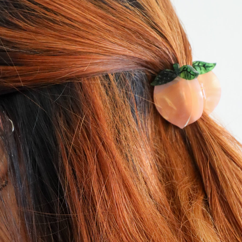 Jenny Lemons Hair Claw Clip - Mini Peach