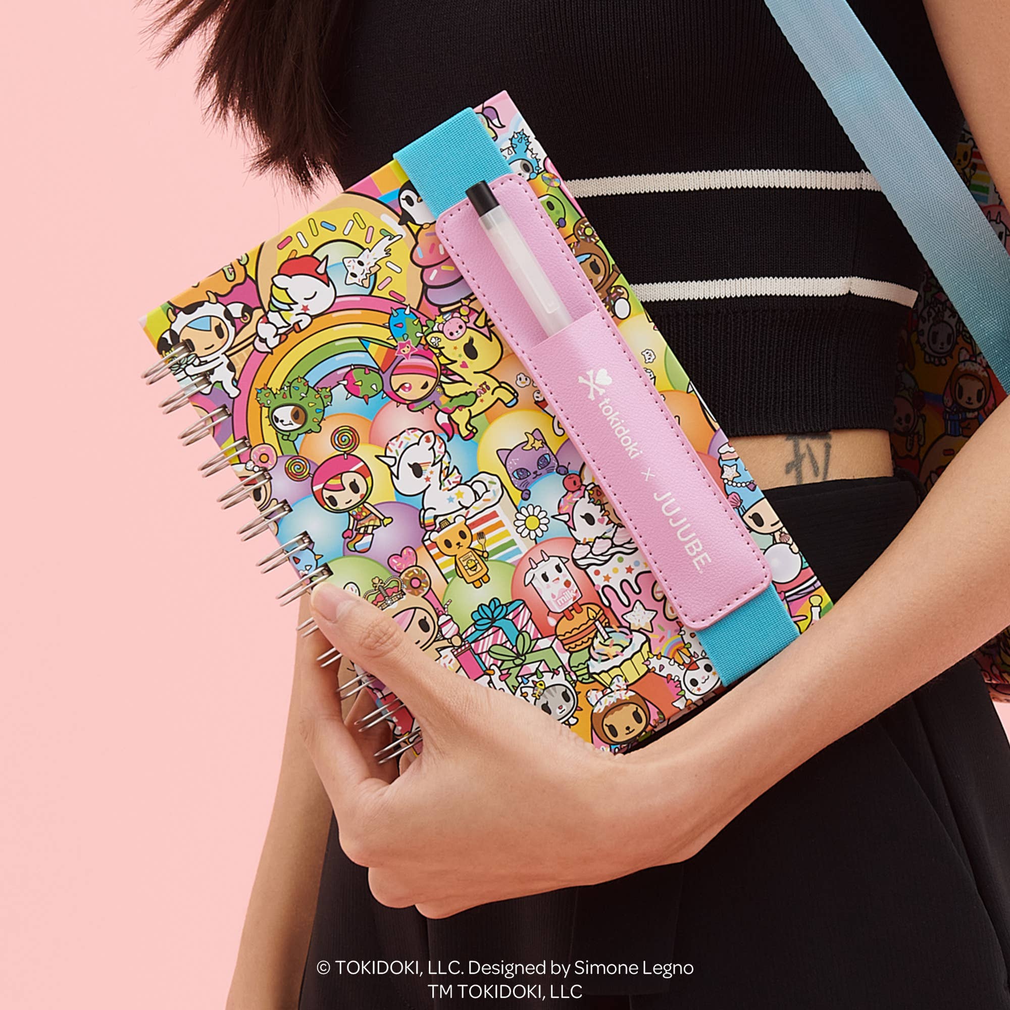 Studio Oh! - Oliver Notebook with Pen Pocket toki 20th Anniversary