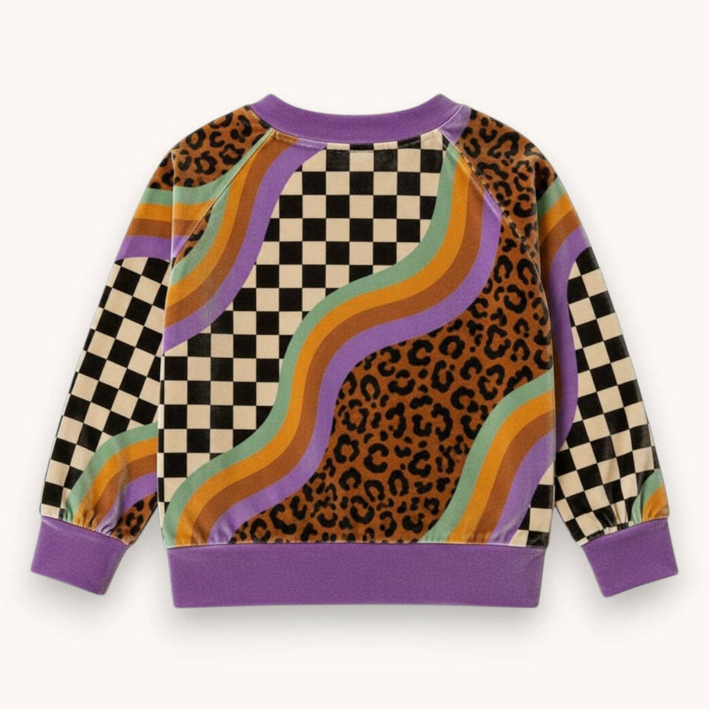 Best Day Ever Kids - Mixed Signals Velvet Pullover