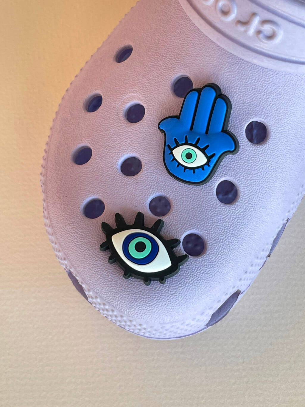 Idlewild Co. Croc Clog Charms - Evil Eye