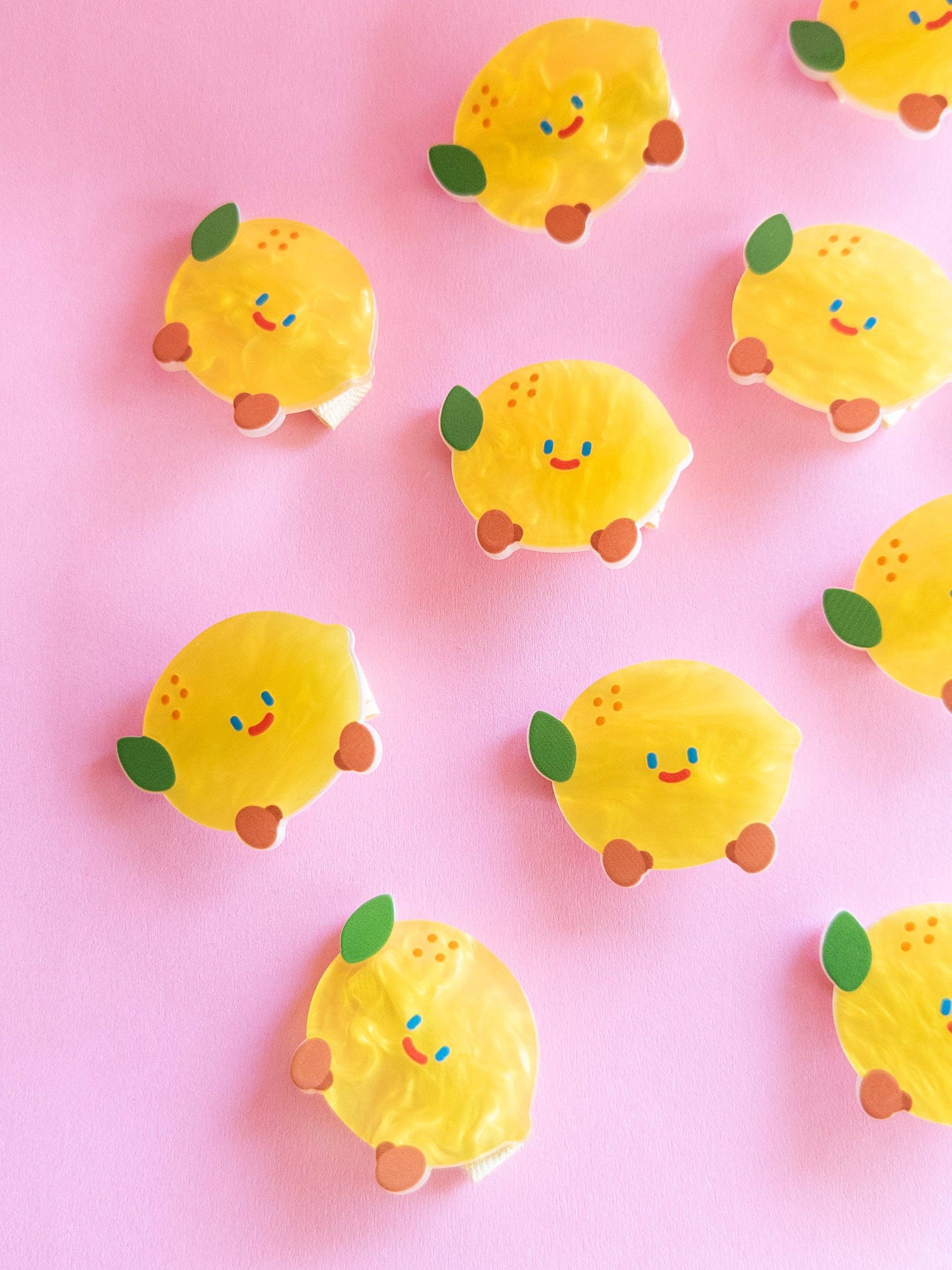 Eggy Cakes - Lemon Puffy Bow Set