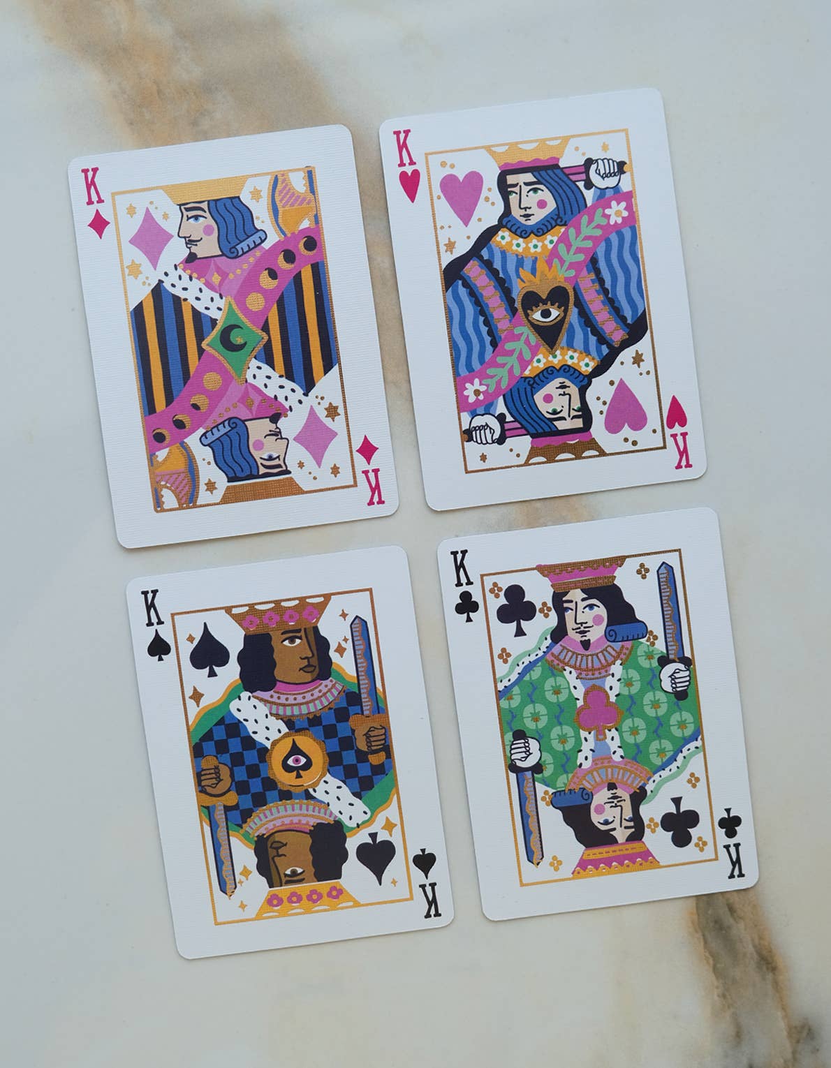 Idlewild Co. Playing Cards Standard Deck - Neon Royals