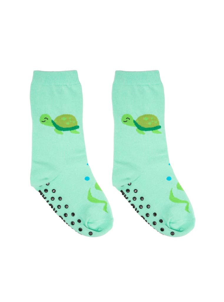 Living Royal 3D Packaged Crew Socks - Underwater Turtle