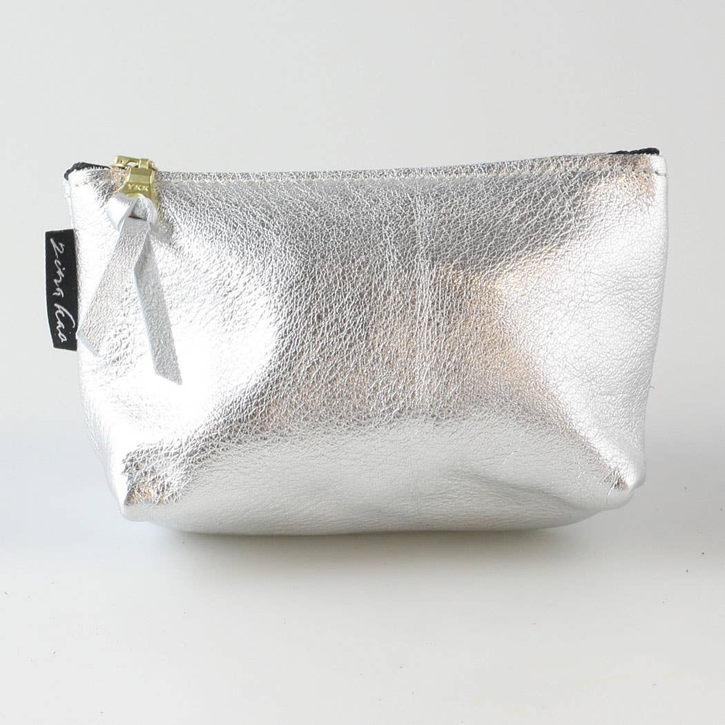 Zina Kao - The Smaller Metallic Makeup Clutch