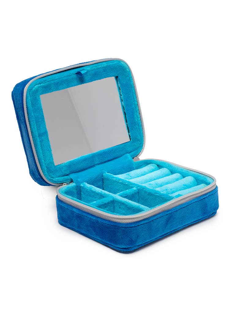 Living Royal Velvet Jewelry Zip Case - Sardine Can