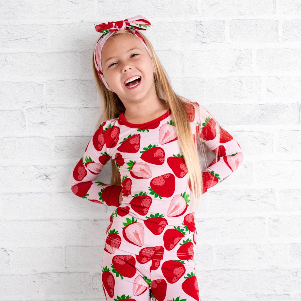 Jammie Session Bamboo PJs - Berry Sweet