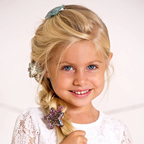 Glitter Star Hair Clip