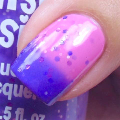 Polish Me Silly Thermal Color Changing Nail Polish - Berry Blast