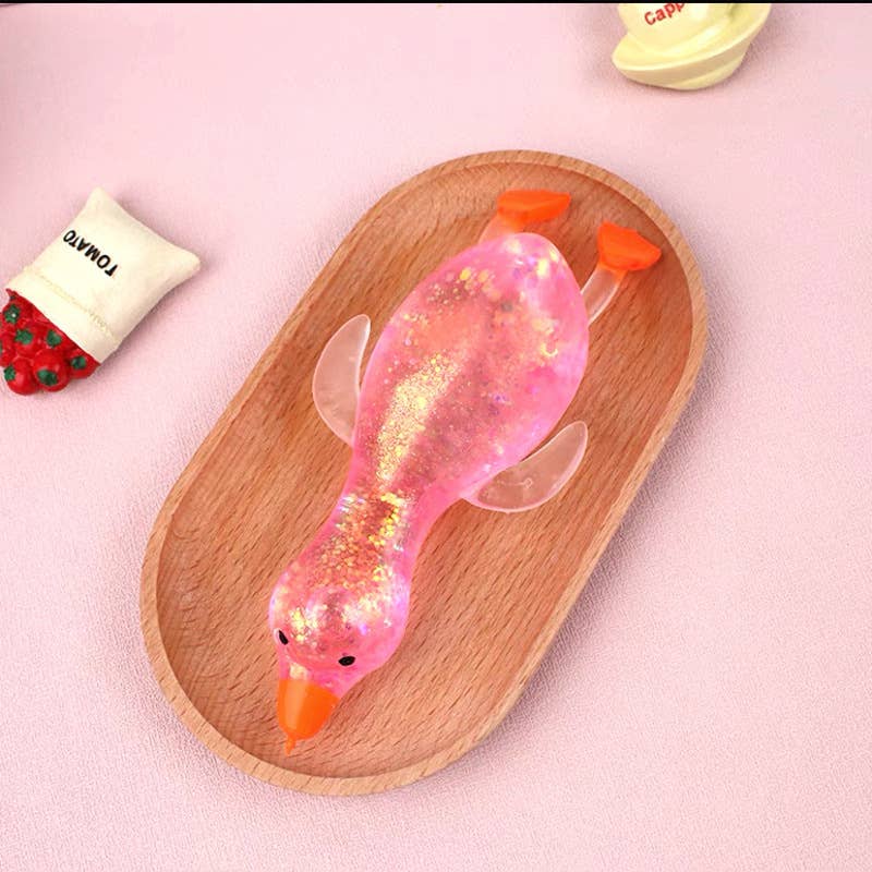 Glitter Goose Squishy