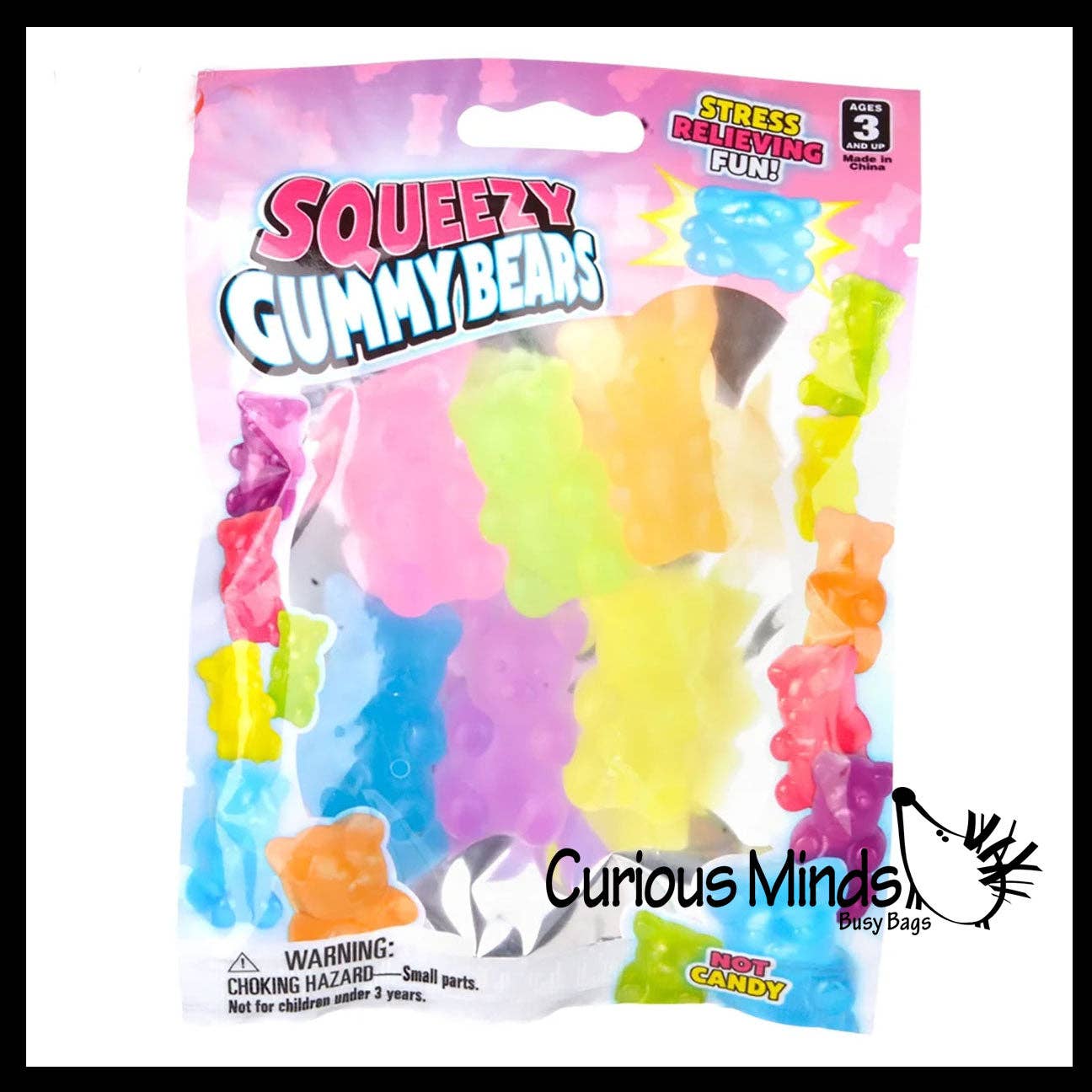 Squishy Mini Gummy Bears