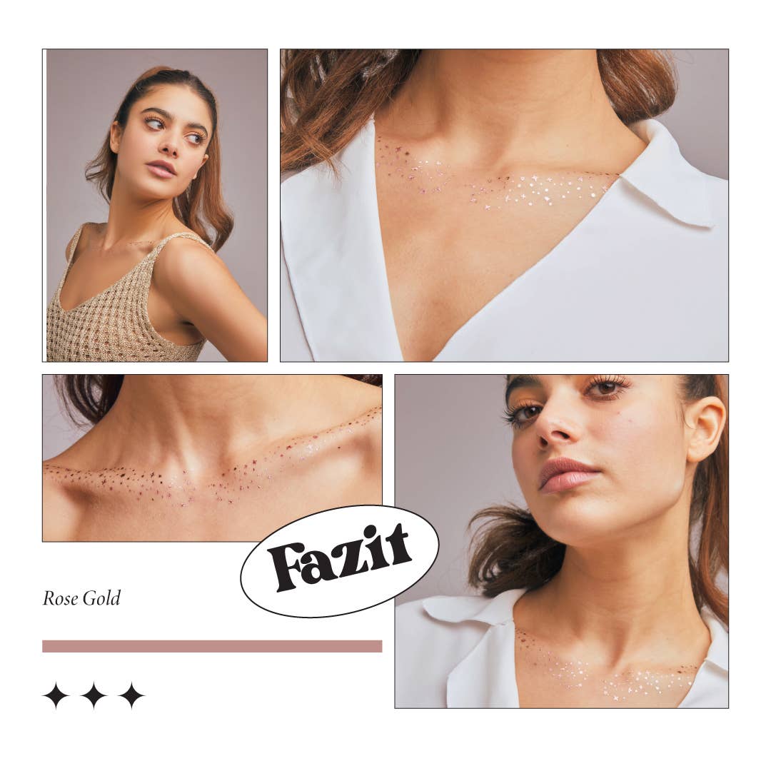 Fazit - Rose/Pink Decolletage Makeup Patches