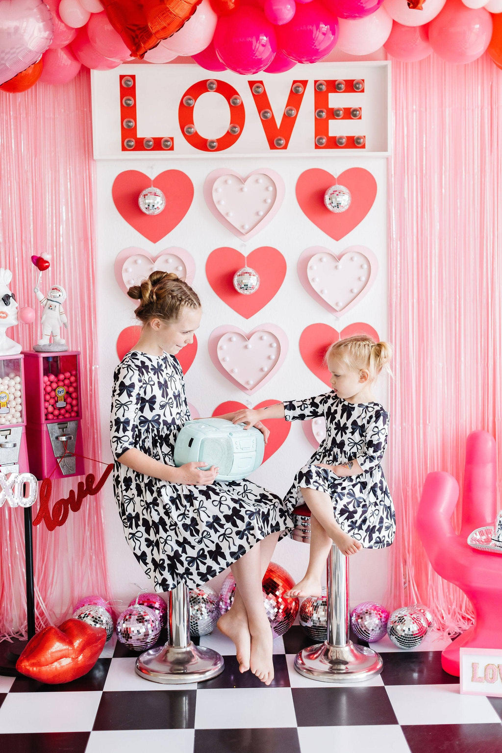 Mila & Rose 3/4 Sleeve Pocket Twirl Dress - Perfectly Tied