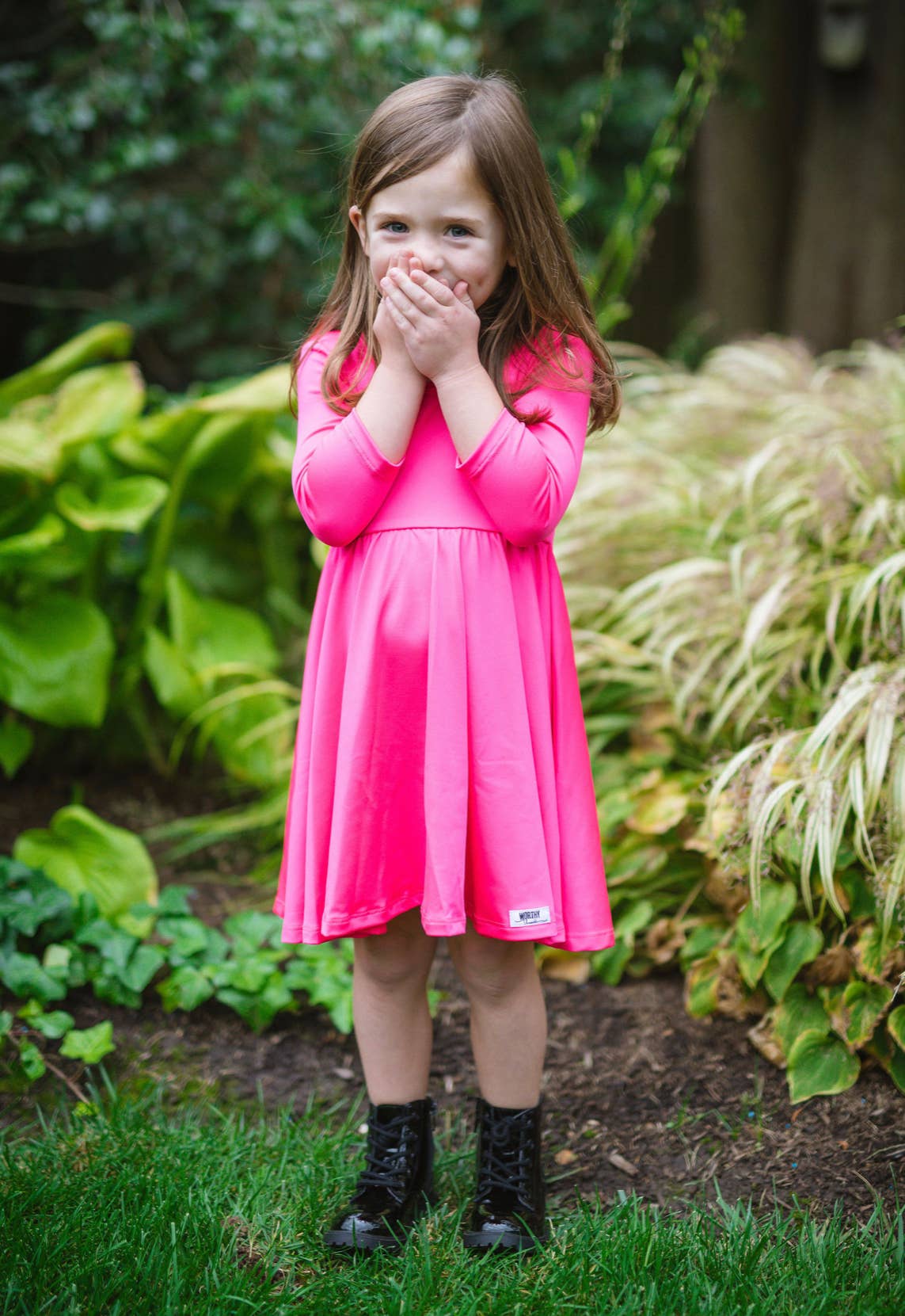 Worthy Threads - Neon Pink Dress