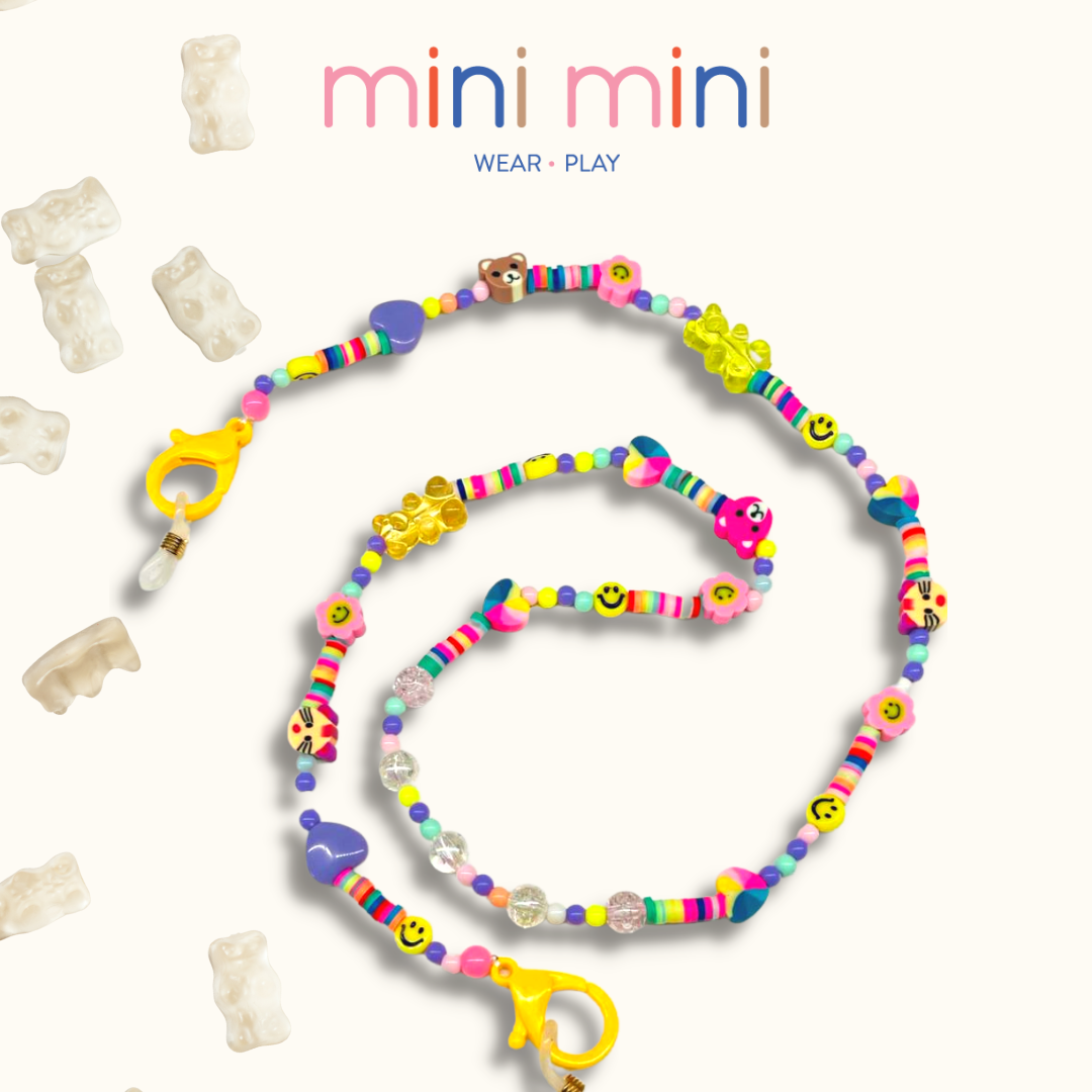mini mini - Gummy Bear Beaded Sunglasses Chain