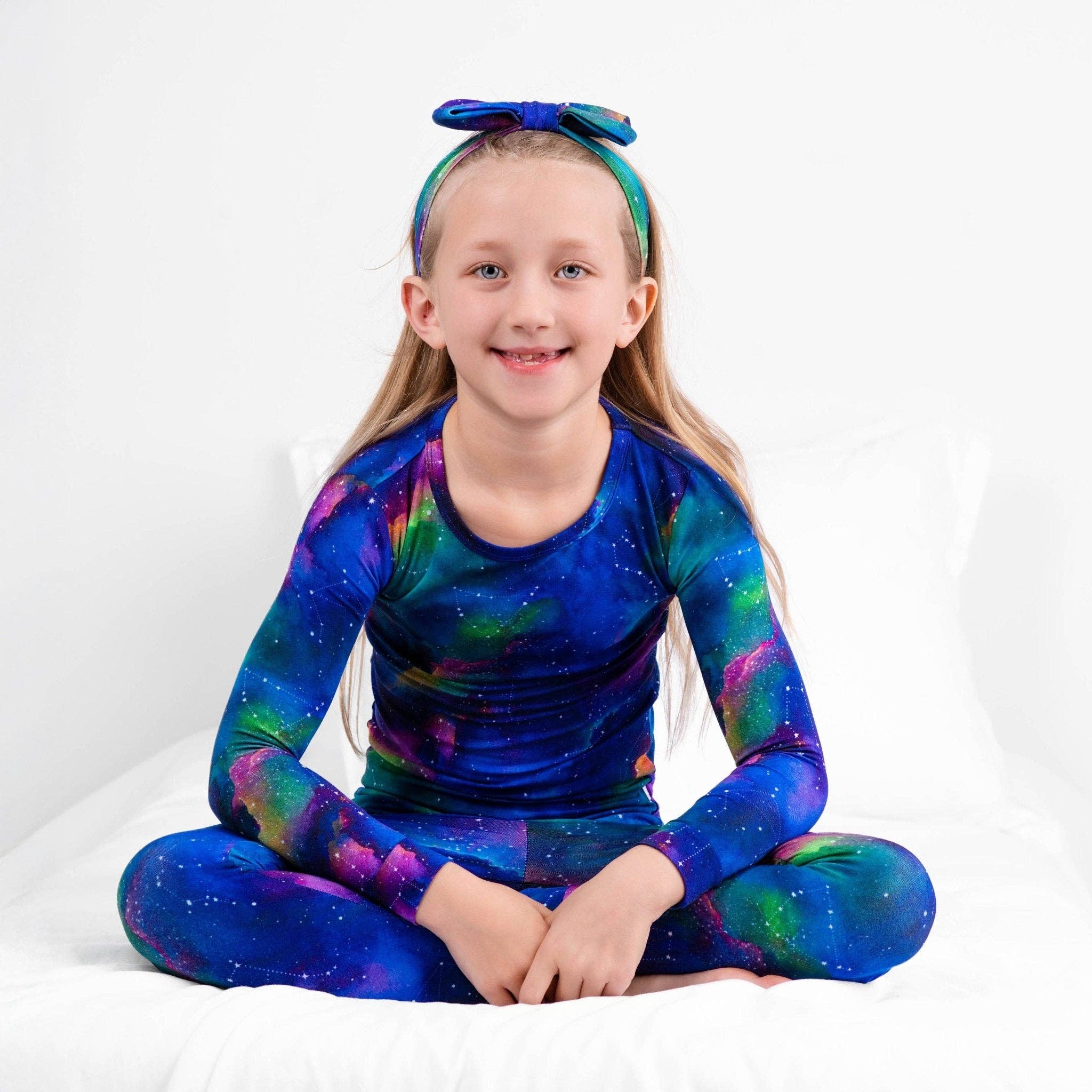 Jammie Session Bamboo PJs - Luminara Galaxy