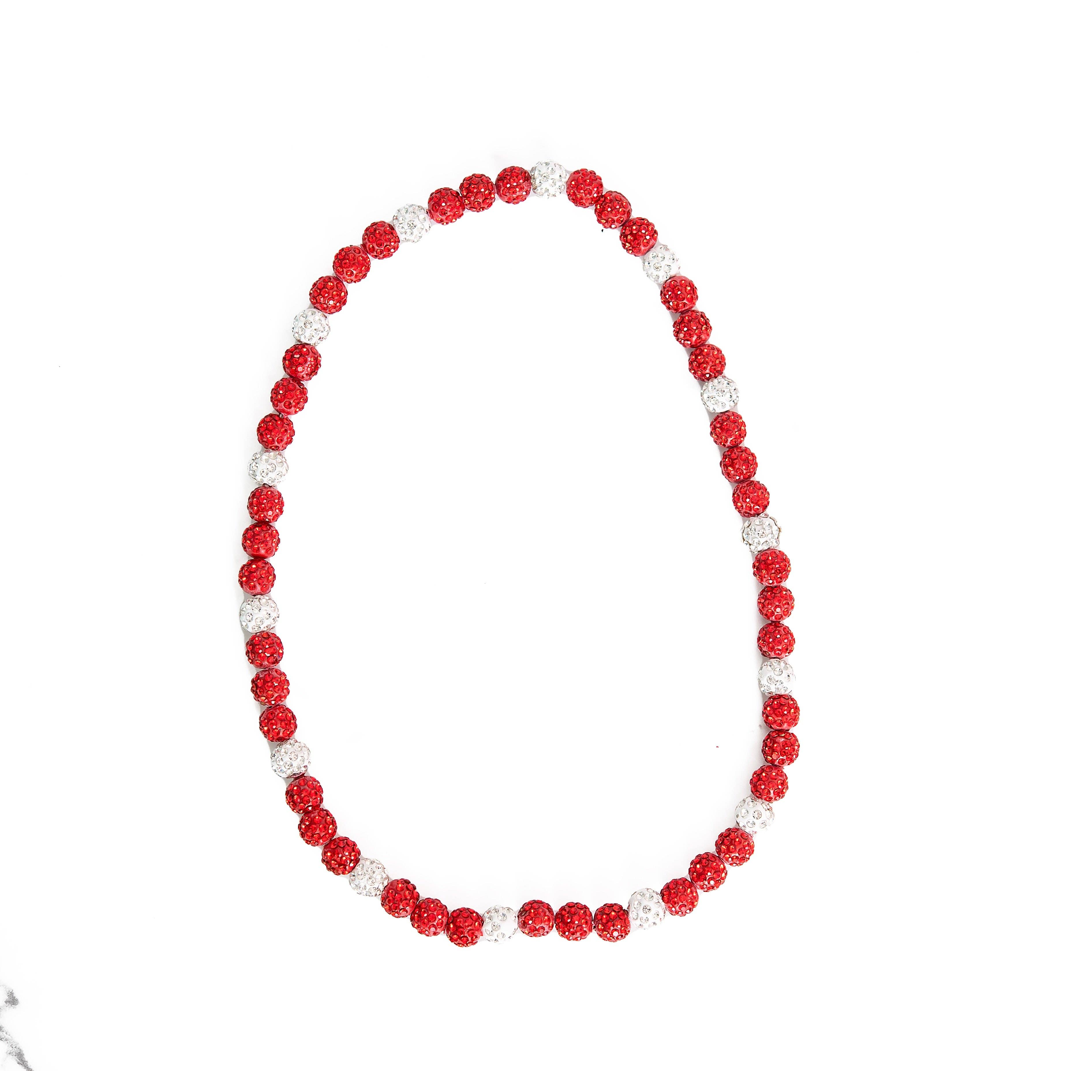 Golden Thread - Bling Baseball Necklace