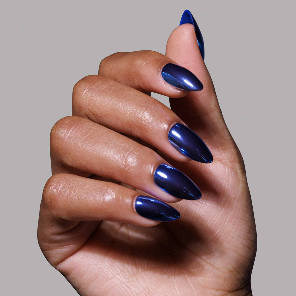 Glamnetic Press On Nails - Blue Steel