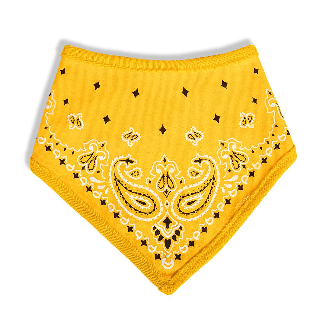 Hipsterkid - Bandana Bibs | Mustard