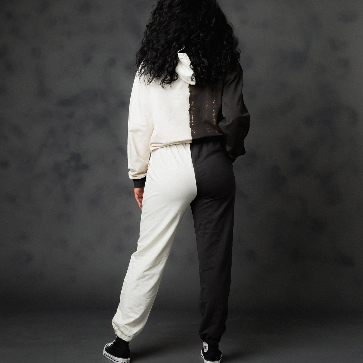 RAGS - Adult Unisex Joggers - Black & White Skelly