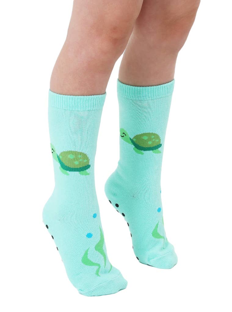 Living Royal 3D Packaged Crew Socks - Underwater Turtle