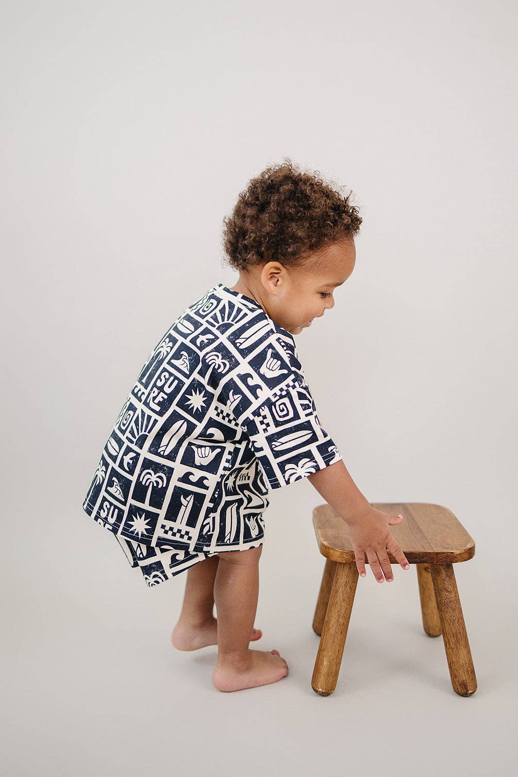Lucky Panda Kids Shorts Set - Coastal Club