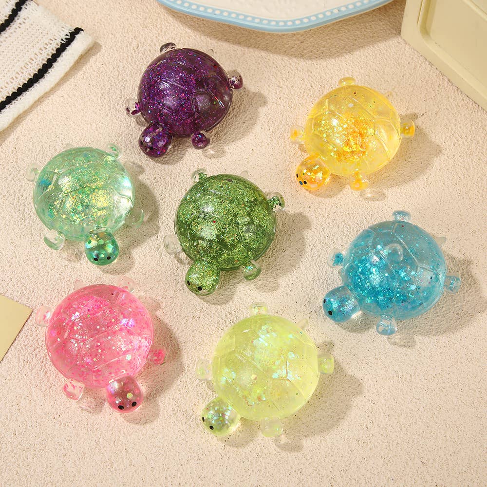Glitter Turtle Squishy