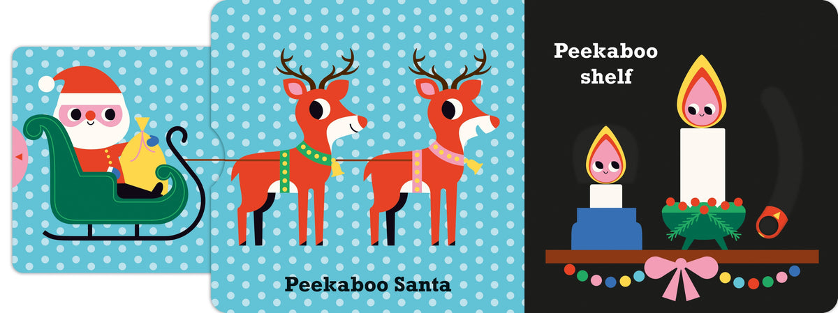 Peekaboo Santa Board Book