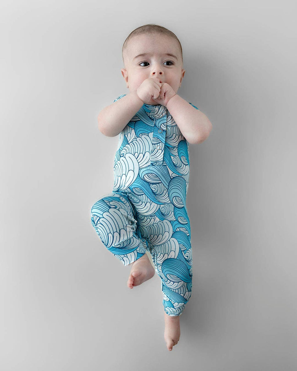 Lucky Panda Kids Bamboo Jumpsuit - Delmar