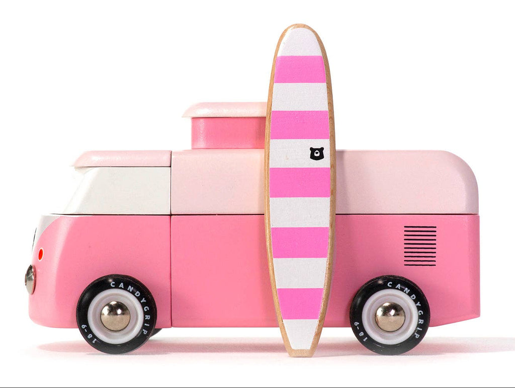 Candylab Toys - VW Beach Bus Pink