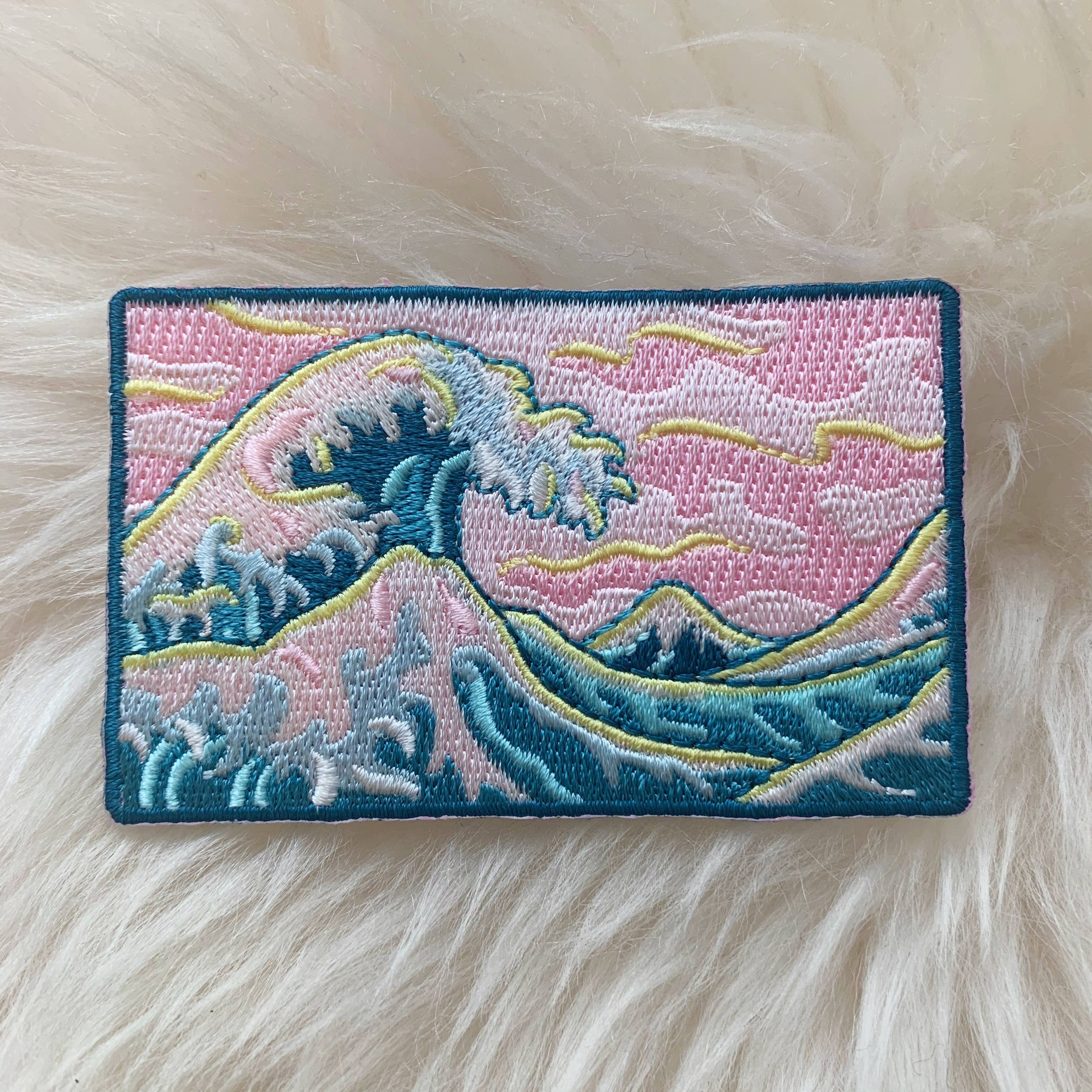 Wildflower + Co. Patch - Great Wave & Pink Skies