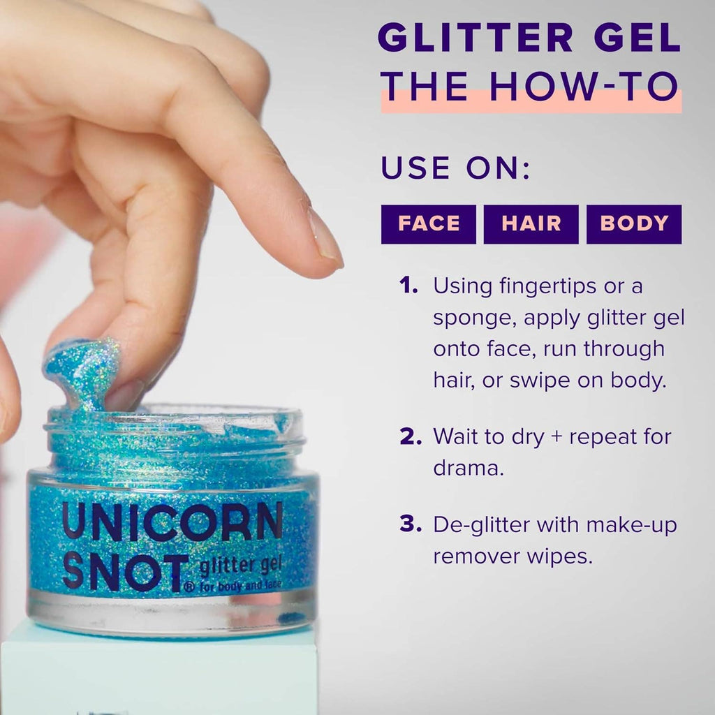 Unicorn Snot - Glitter Gel - Sky