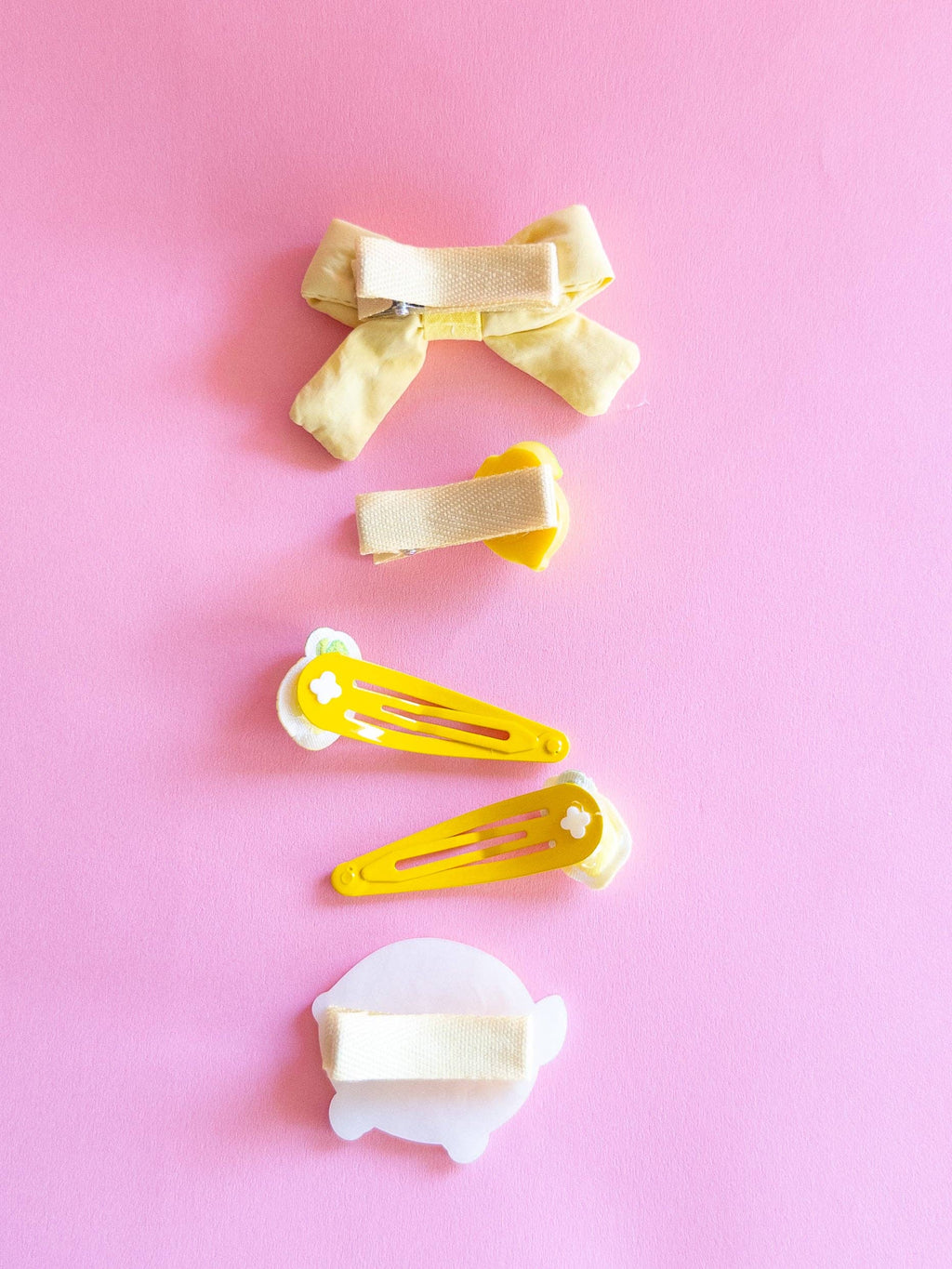 Eggy Cakes - Lemon Puffy Bow Set