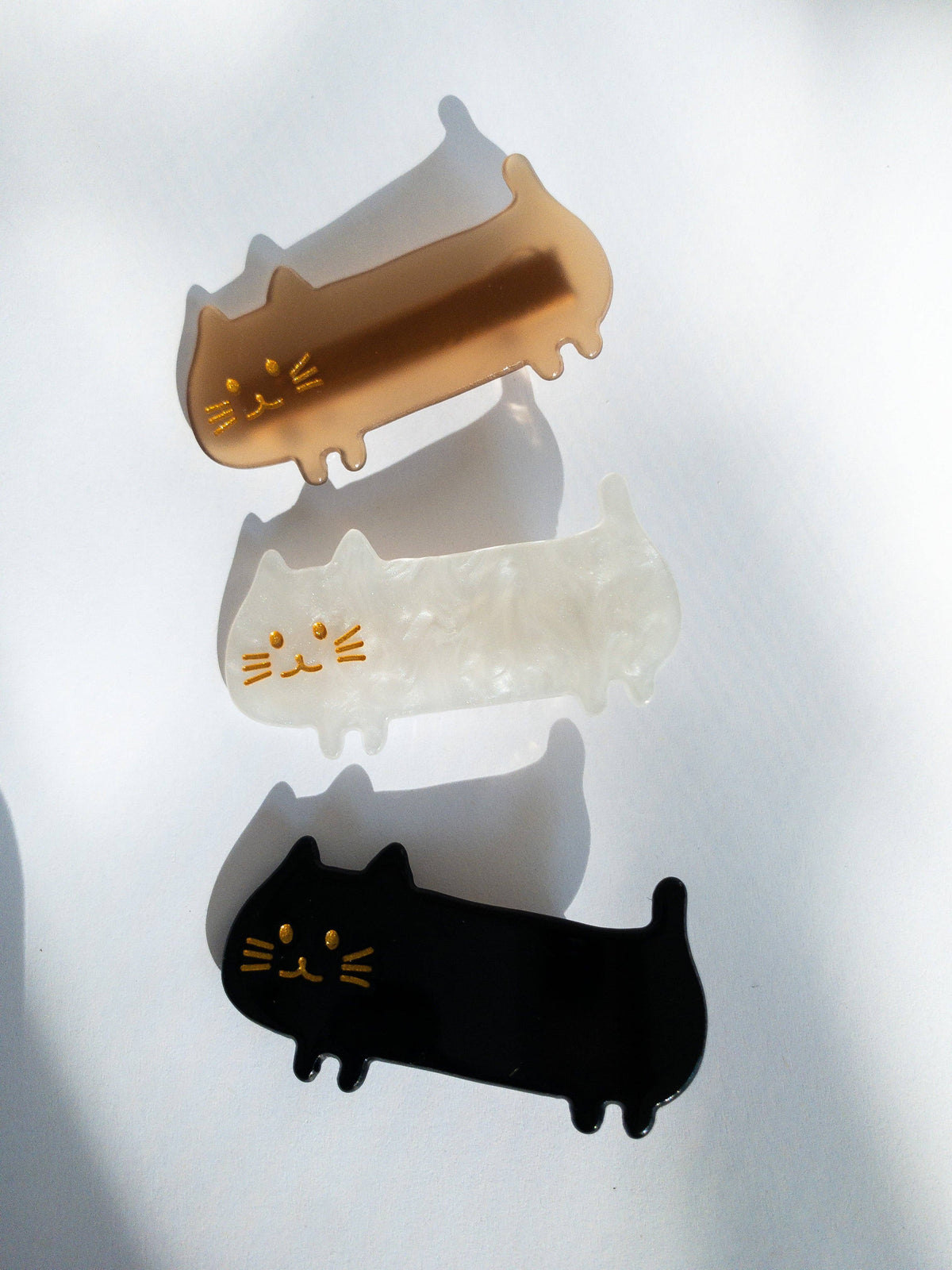 Eggy Cakes - Meow Crew Cat Hair Clips (3 Pack)