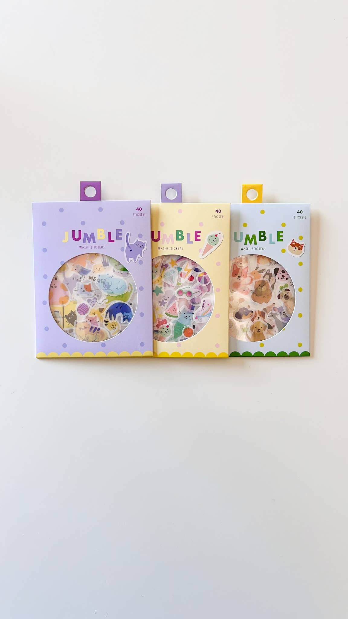 Girl of All Work Washi Stickers - Cats Jumble