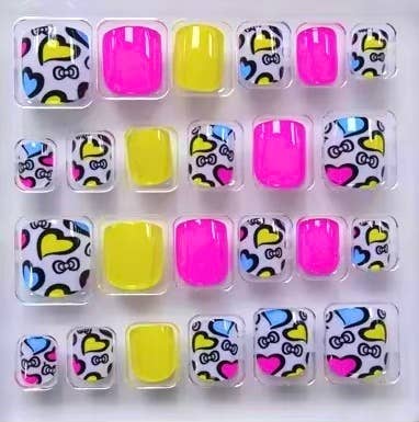 Polish Me Silly Press On Nails - Pop Art