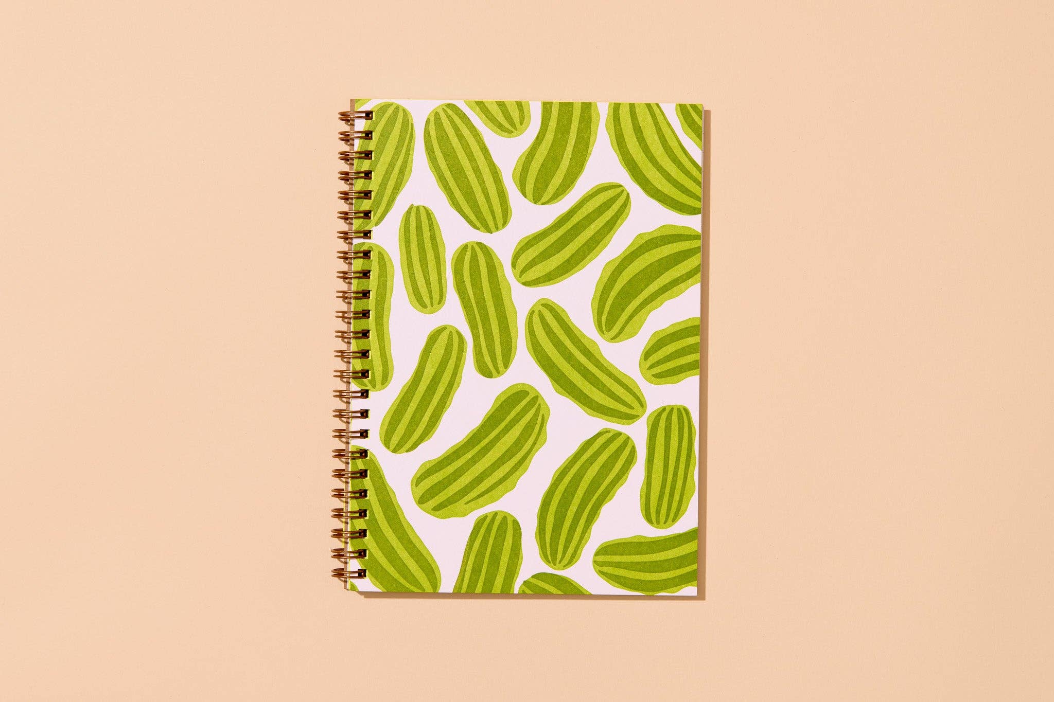 And Here We Are Spiral Notebook - Pickle