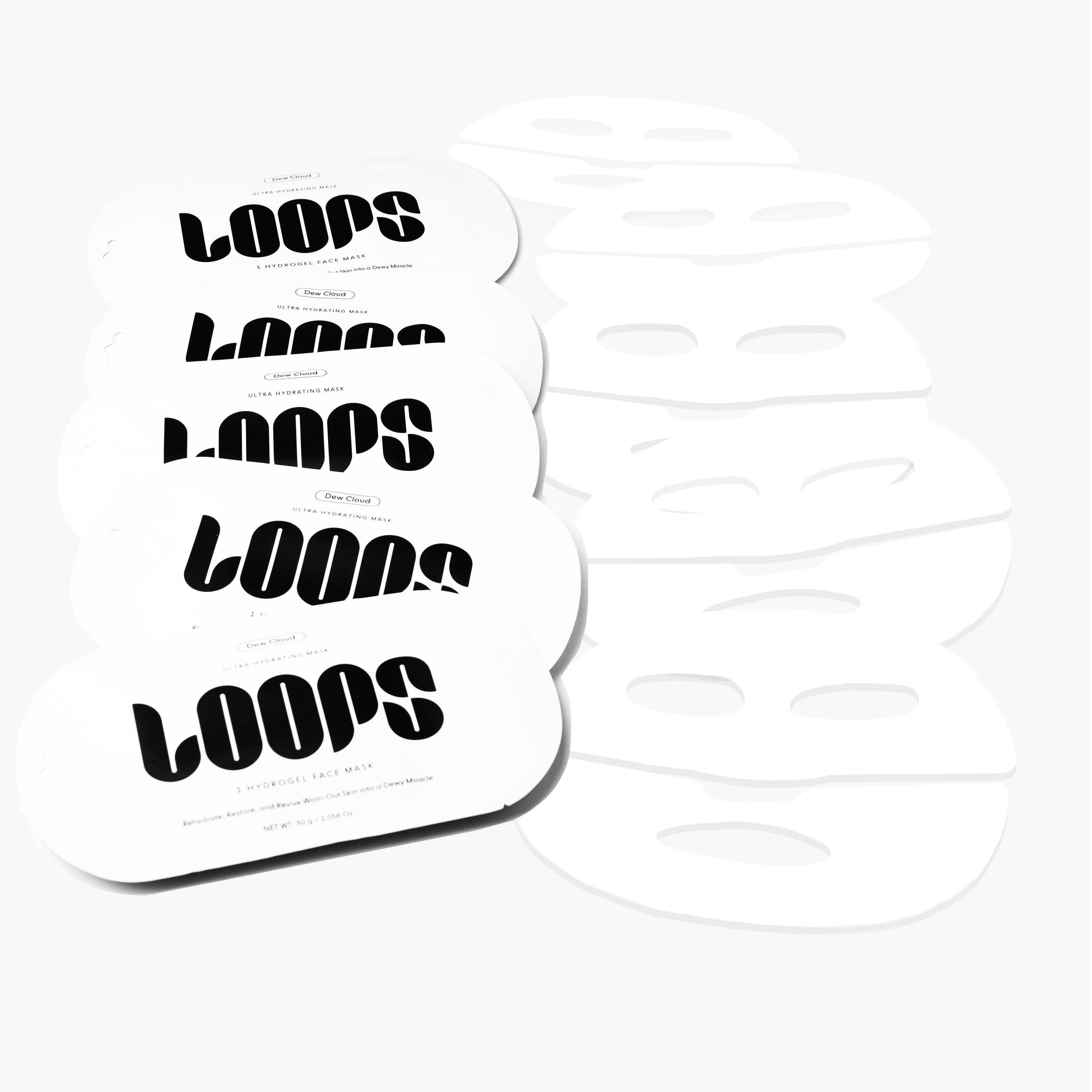 LOOPS Face Mask - Dew Cloud