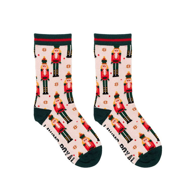 Living Royal Crew Socks - Nutcrackers (Kids)