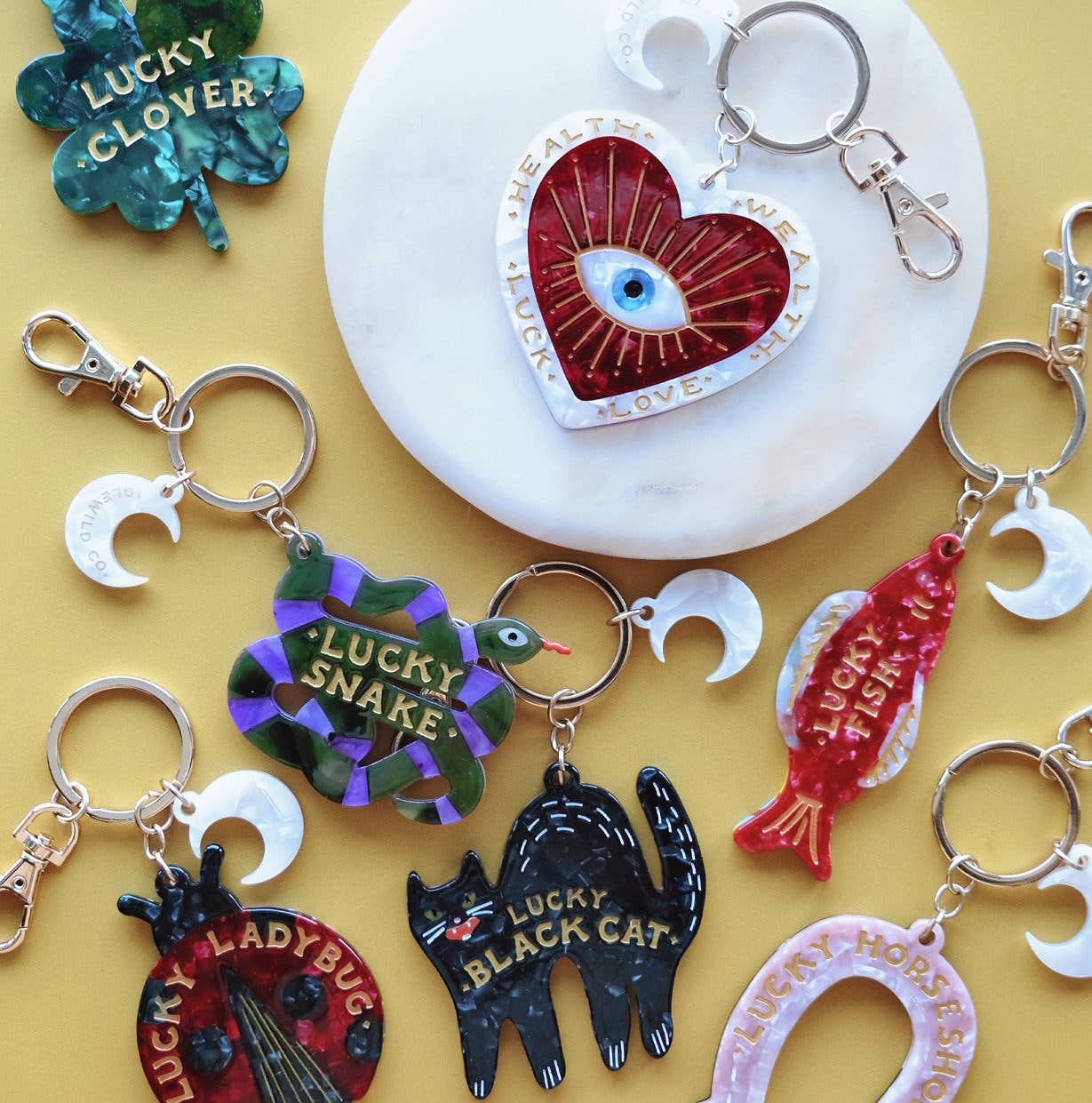 Idlewild Co. Lucky Bag Charm - Heart