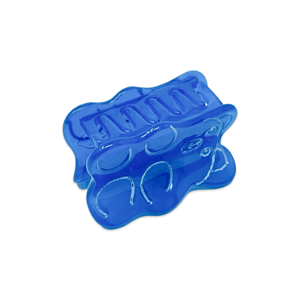 Jenny Lemons Hair Claw Clip - Mini Blue Gummy Bear