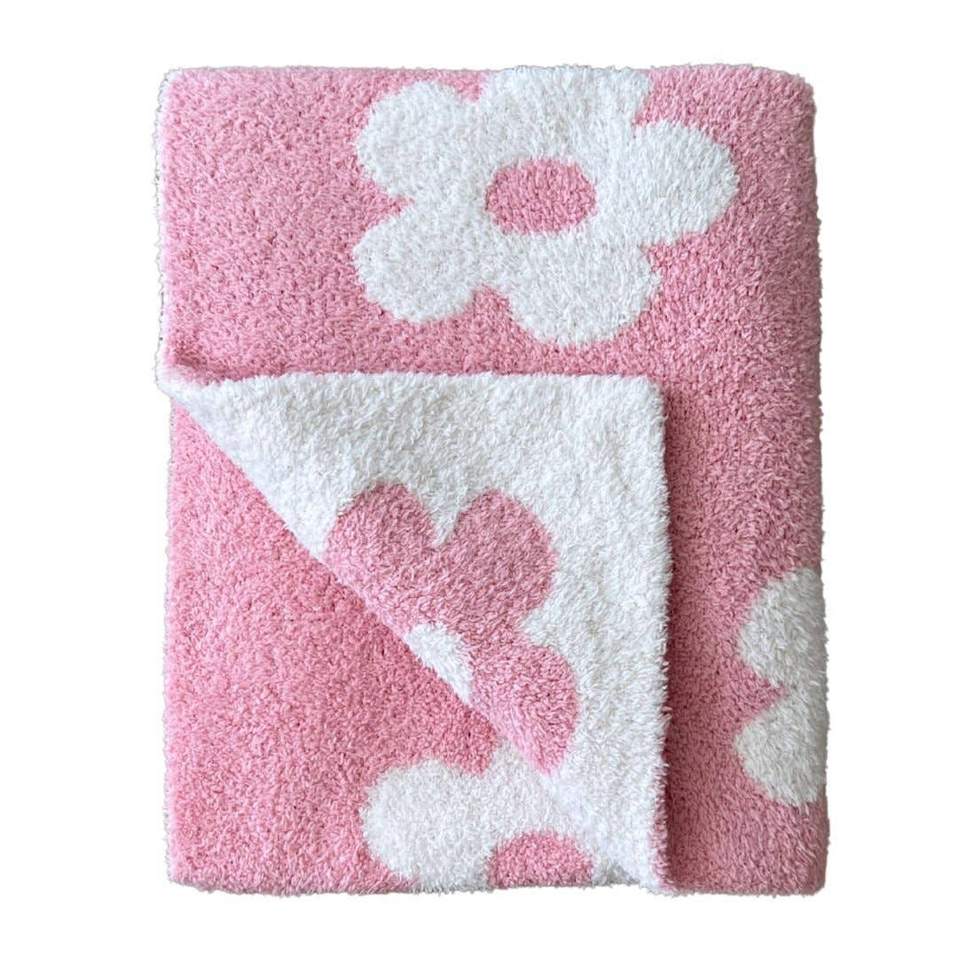 Lucky Panda Kids Baby Blanket - Daisy