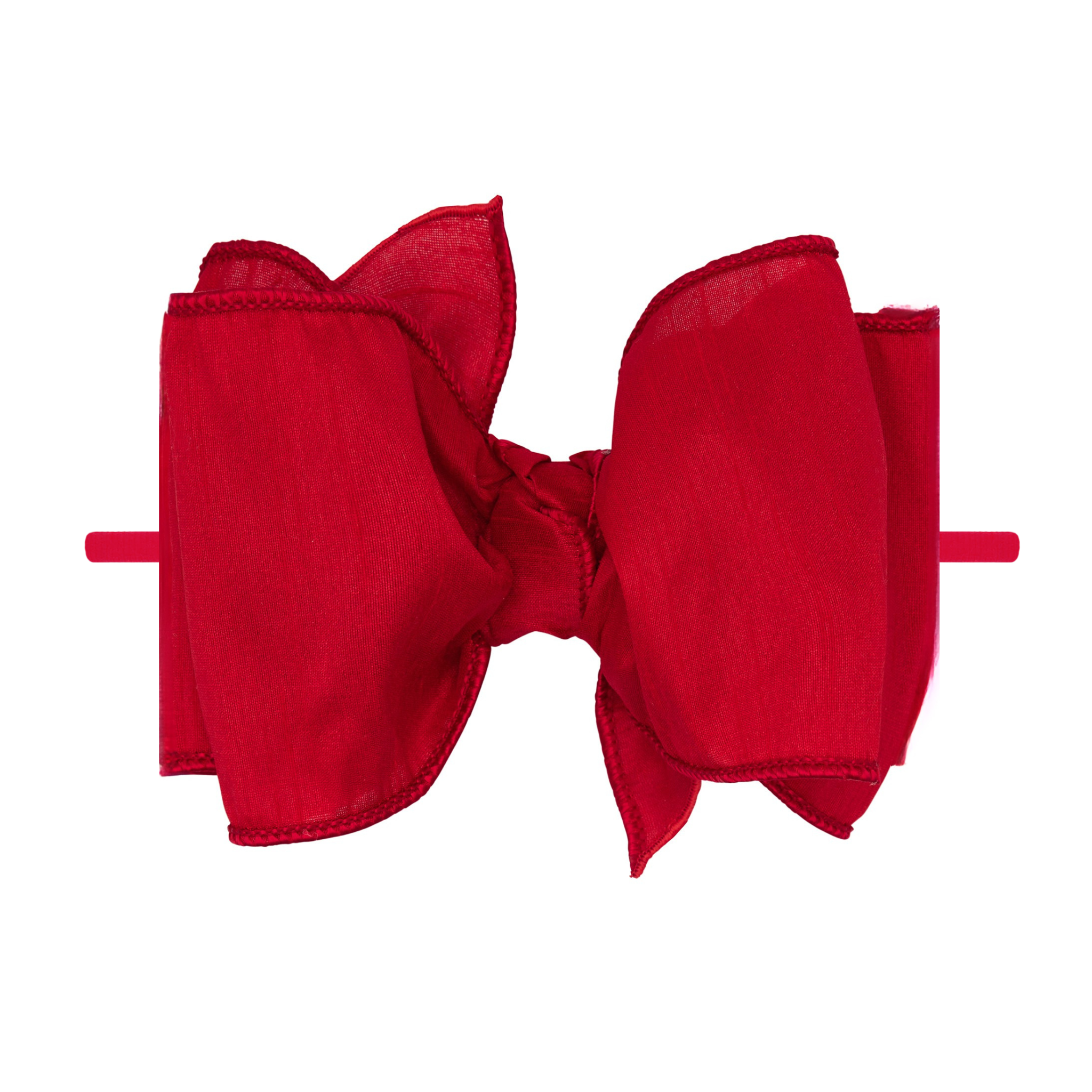 Baby Bling Bows - Faux Silk Big Classic Bow