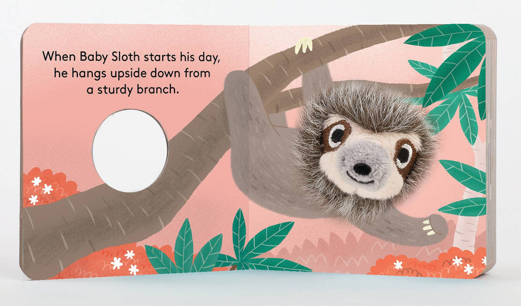 Chronicle Books - Baby Sloth: Finger Puppet Book