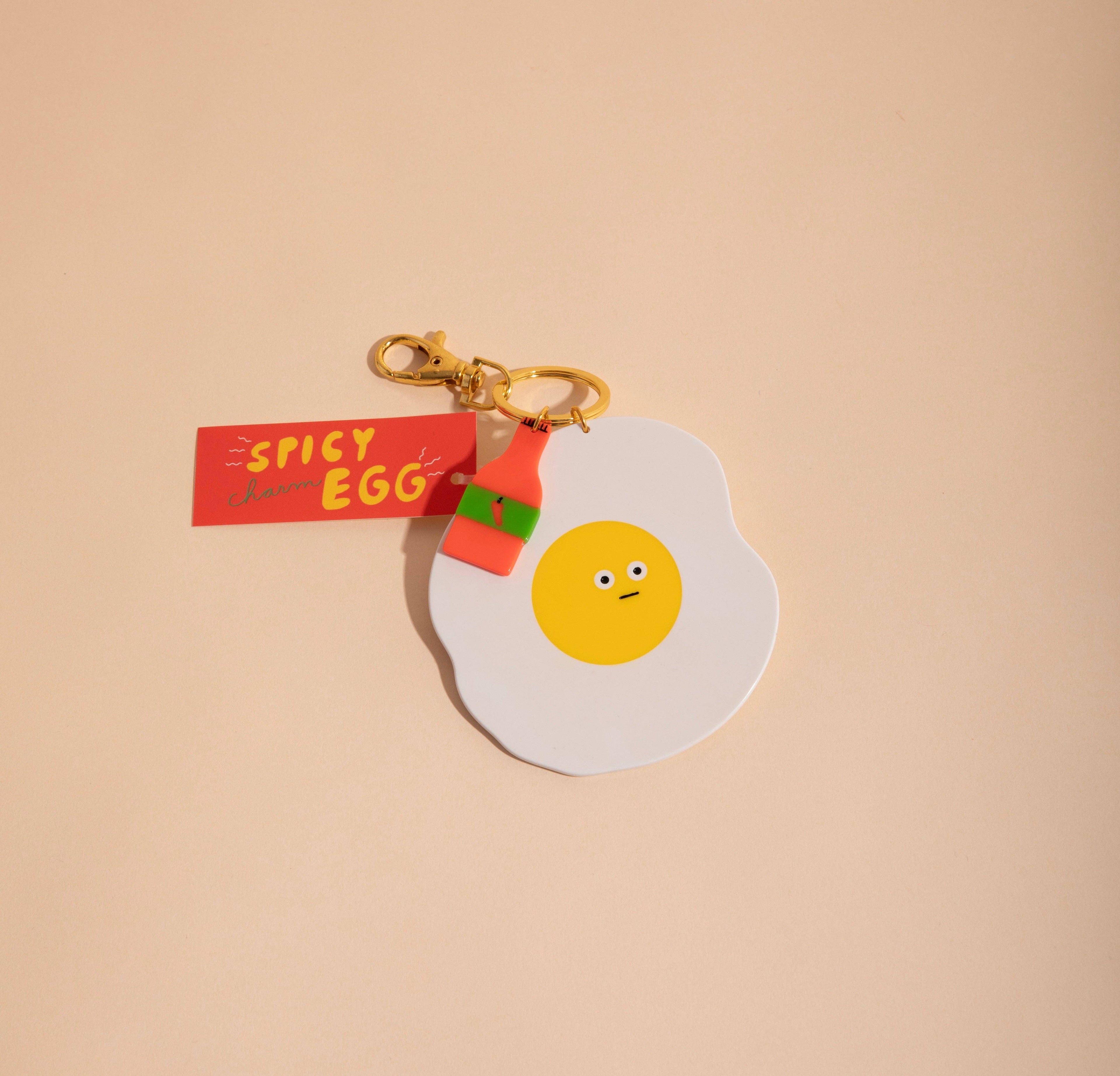 Carolyn Suzuki Charm - Spicy Egg