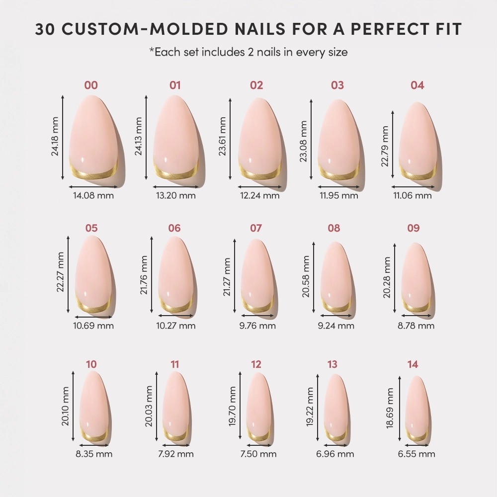 Glamnetic Press On Nails - Goal Getter