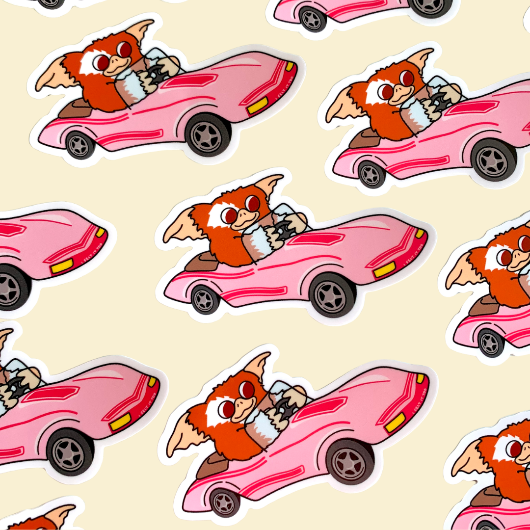 I Felt It Too - Gremlin Car Sticker