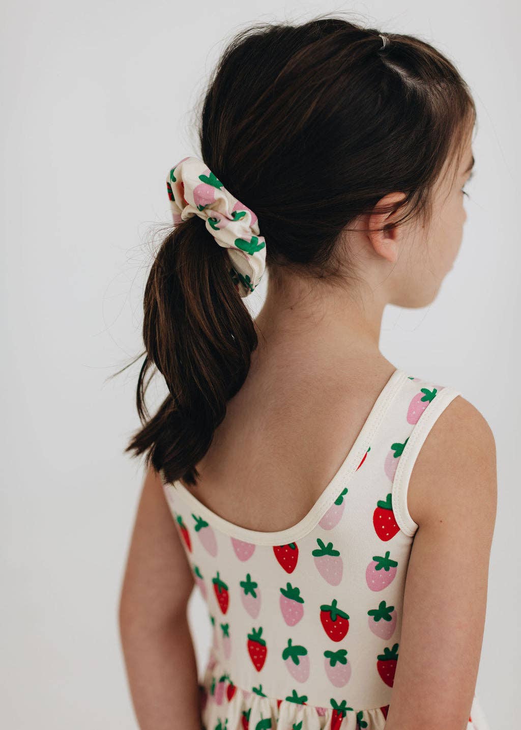 Good Apples Kids Sleeveless Twirl Dress - Strawberry Blush
